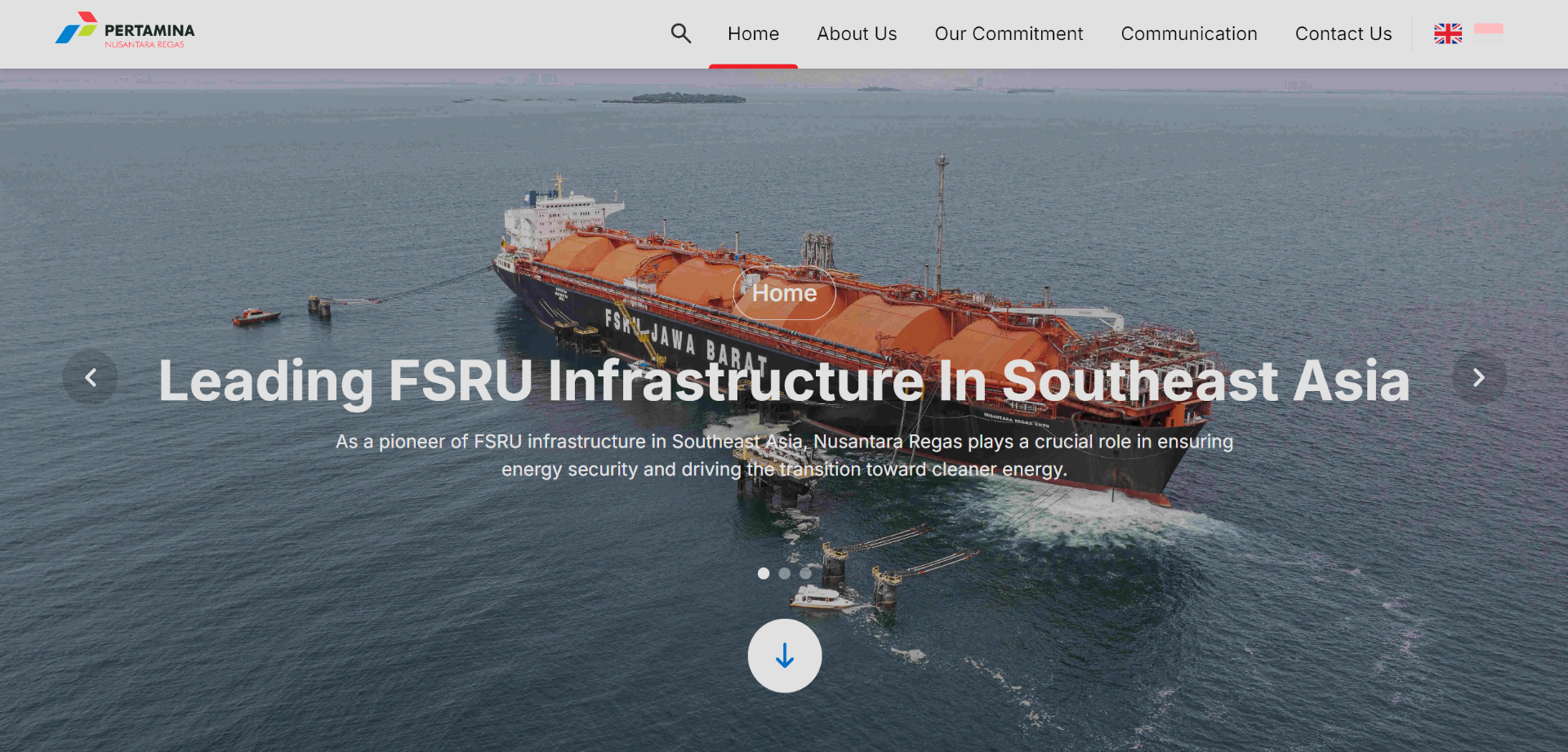 LNG Corporate Website Platform
